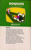 Bowling Atari catalog
