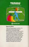 Tennis Atari catalog