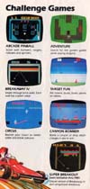 Canyon Bomber Atari catalog