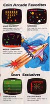 Atari 2600 VCS  catalog - Sears - 1981
(9/10)
