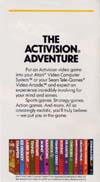 Atari 2600 VCS  catalog - Activision - 1982
(2/12)