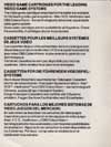 Atari 2600 VCS  catalog - CBS Electronics - 1982
(2/20)