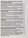 Atari 2600 VCS  catalog - CBS Electronics - 1982
(2/20)