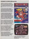 Donkey Kong Atari catalog