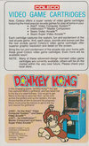 Donkey Kong Atari catalog