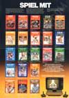 Atari 2600 VCS  catalog - Atari Elektronik
(2/3)
