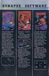 Atari 400 800 XL XE  catalog - Synapse Software
(3/10)