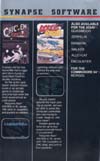 Atari 400 800 XL XE  catalog - Synapse Software
(5/10)