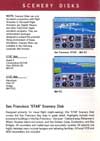 SubLOGIC Star Scenery Disk - San Francisco and the Bay Area Atari catalog