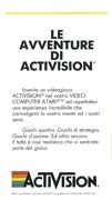 Atari 2600 VCS  catalog - Activision - 1982
(2/16)