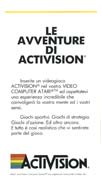 Atari 2600 VCS  catalog - Activision - 1982
(2/16)