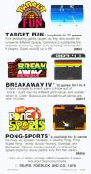 Atari 2600 VCS  catalog - Sears - 1978
(9/9)