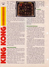 King Kong Atari catalog