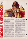 Riddle of the Sphinx Atari catalog
