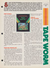 Tapeworm Atari catalog