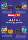 Space Cavern - Les Guerriers de l'Espace Atari catalog