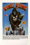 King Kong Atari catalog