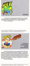 Atari 2600 VCS  catalog - Parker Brothers France
(5/10)