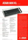 Atari 400 800 XL XE  catalog - Atari Elektronik - 1985
(1/1)