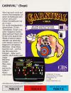 Carnival Atari catalog