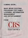 Atari 2600 VCS  catalog - CBS Electronics - 1984
(35/36)