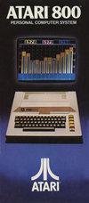 Atari 400 800 XL XE  catalog - Atari - 1980
(1/5)