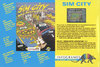 Sim City Atari catalog