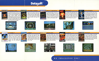 Alternate Reality - The Dungeon Atari catalog