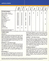 Atari 400 800 XL XE  catalog - Datasoft - 1986
(3/4)