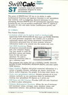 Timeworks SwiftCalc ST Atari catalog