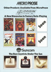 Atari 400 800 XL XE  catalog - Microprose Software UK
(18/20)