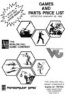 Atari Avalon Hill January catalog