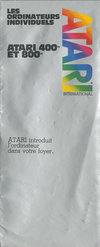 Atari Atari Canada Atari 400 et 800 catalog