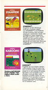 Atari 2600 VCS  catalog - Activision - 1982
(9/12)