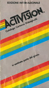 Atari Activision  catalog