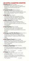 Atari 2600 VCS  catalog - Atari France - 1983
(2/8)