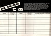Atari 2600 VCS  catalog - Atari France - 1983
(6/24)