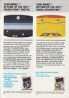 Star Wars - Return of the Jedi - Ewok Adventure Atari catalog