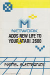 Atari M Network / Mattel Electronics 0151-0920 catalog