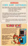 Donkey Kong Atari catalog
