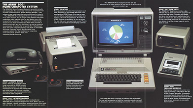 Atari 400 800 XL XE  catalog - Atari - 1980
(3/4)