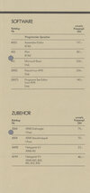 Atari 400 800 XL XE  catalog - Atari Elektronik - 1983
(3/6)