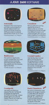 Atari 2600 VCS  catalog - Atari
(3/10)