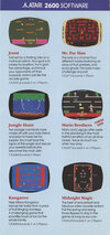 Atari 2600 VCS  catalog - Atari
(5/10)