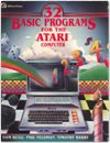 32 BASIC Programs ATARI Computer Books
