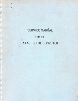 Service Manual for the Atari 800XL Computer