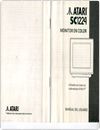 Atari SC1224 Monitor en Color - Manual del Usuario Manuals