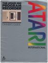 Atari 410 Program Recorder Owner's Guide: International Manuals