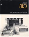 Atari 810 Disk Drive Operator's Manual Manuals