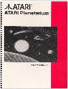 Atari Planetarium Owner's Manual Manuals